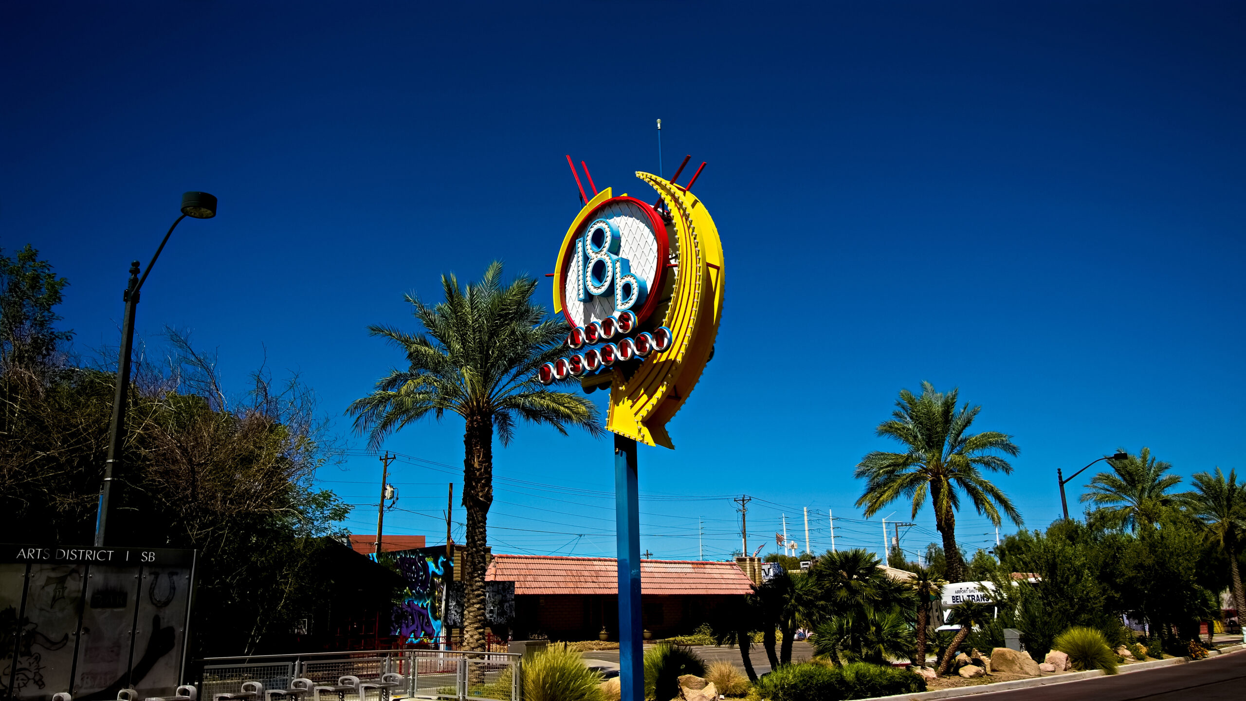 Las Vegas Arts District sign